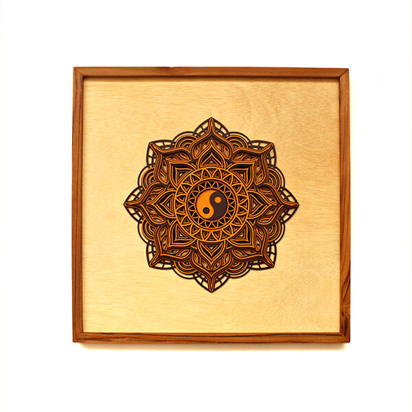 Yin Yang 18″x18″